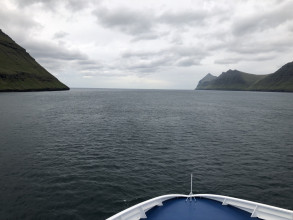 Ferry from Faroes to Iceland